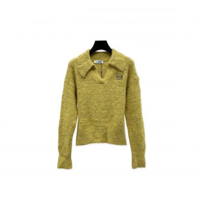 LOEWE KNITTED POLO SHIRT